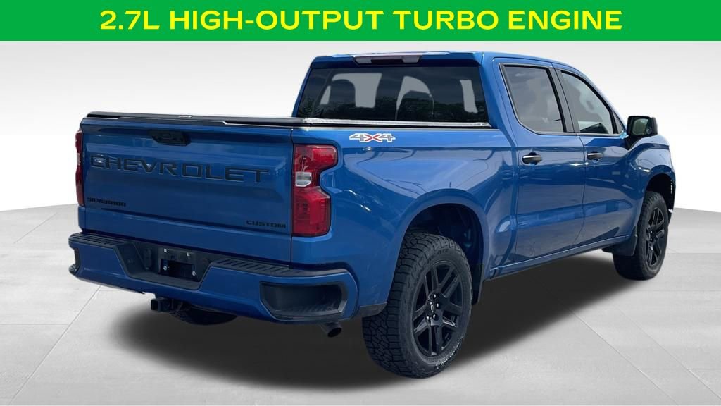 Used 2022 Chevrolet Silverado 1500 Custom w/ LPO, Dark Essentials Package AWD/4WD image 9