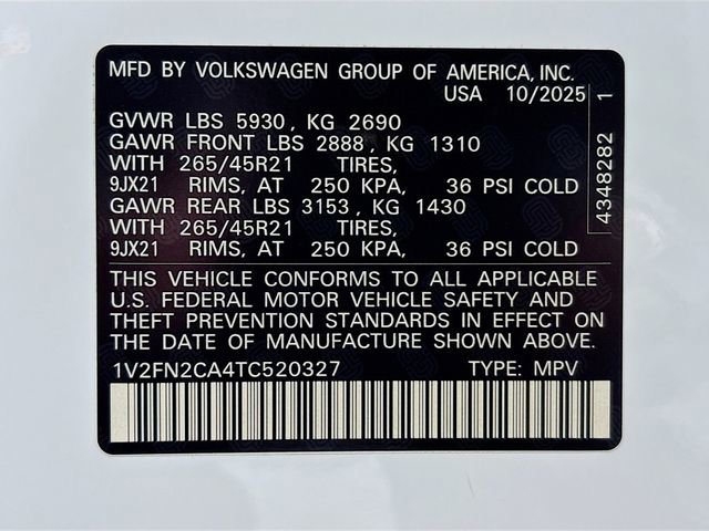 New 2026 Volkswagen Atlas SEL Premium R-Line image 35