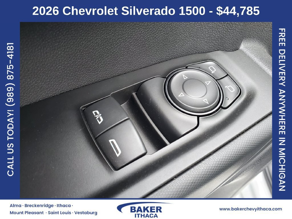 New 2026 Chevrolet Silverado 1500 W/T w/ Trailering Package AWD/4WD image 21