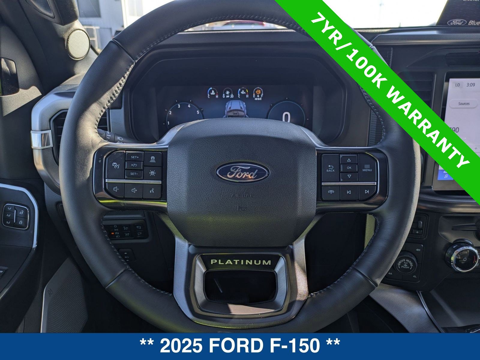 Certified 2025 Ford F150 Platinum w/ Equipment Group 702A High image 33