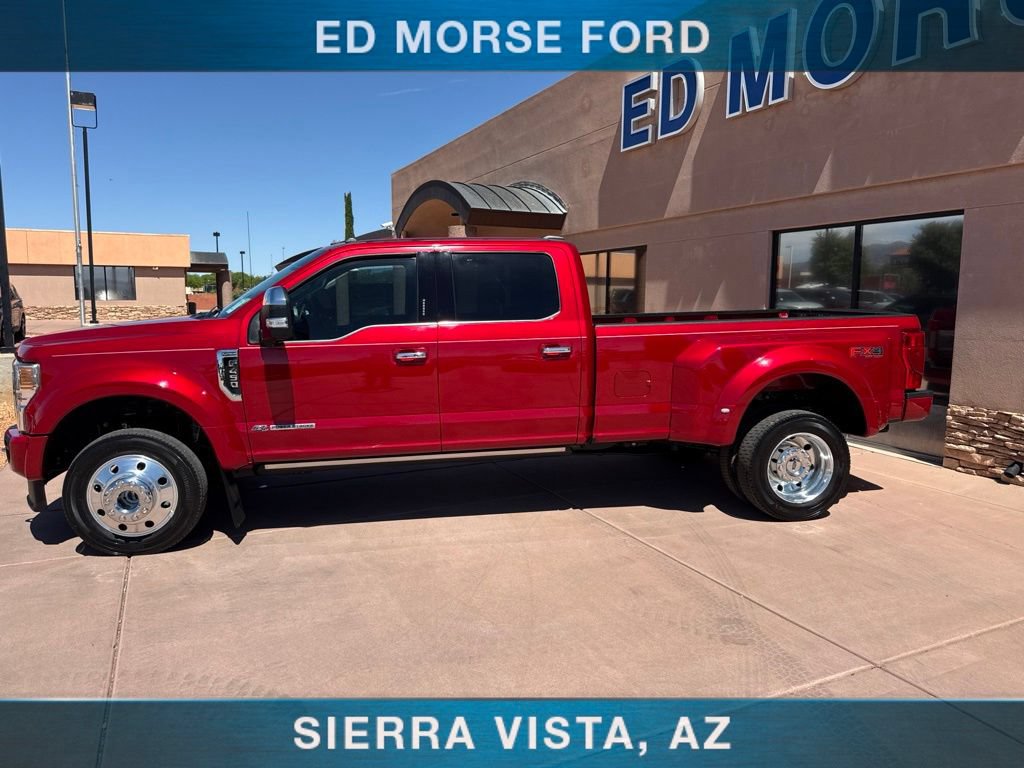 Certified 2021 Ford F450 Platinum w/ FX4 Off-Road Package AWD/4WD image 4