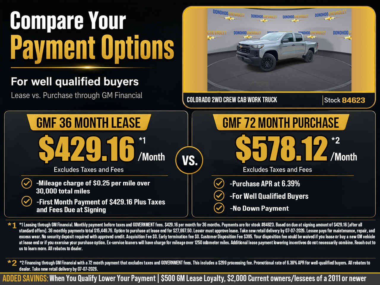 New 2026 Chevrolet Colorado W/T w/ WT Custom Package RWD image 2