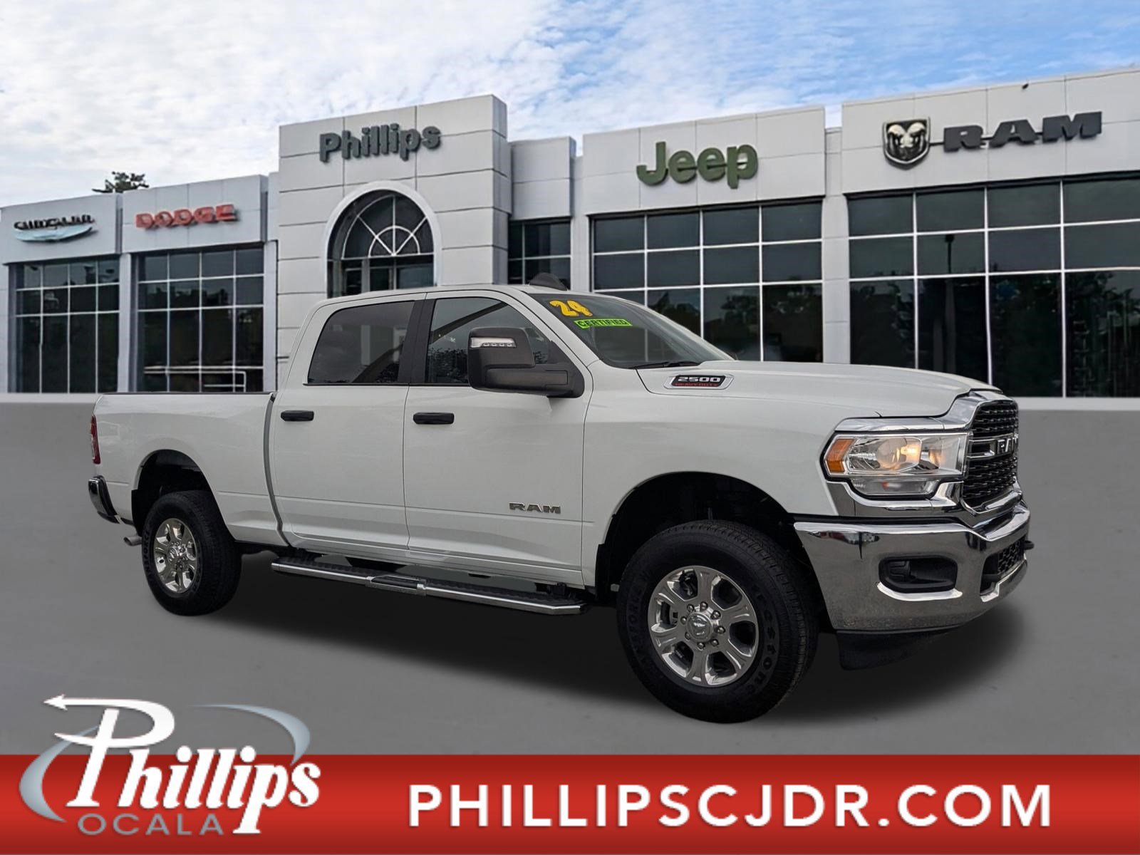 Certified 2024 RAM 2500 Big Horn w/ Bed Utility Group AWD/4WD image 1