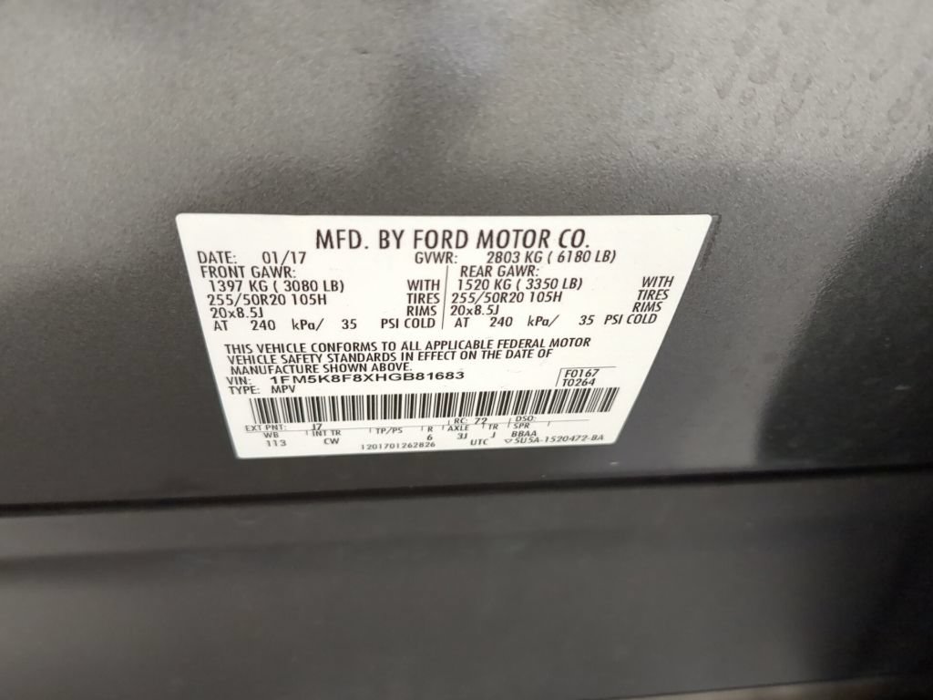 Used 2017 Ford Explorer Limited AWD/4WD image 15
