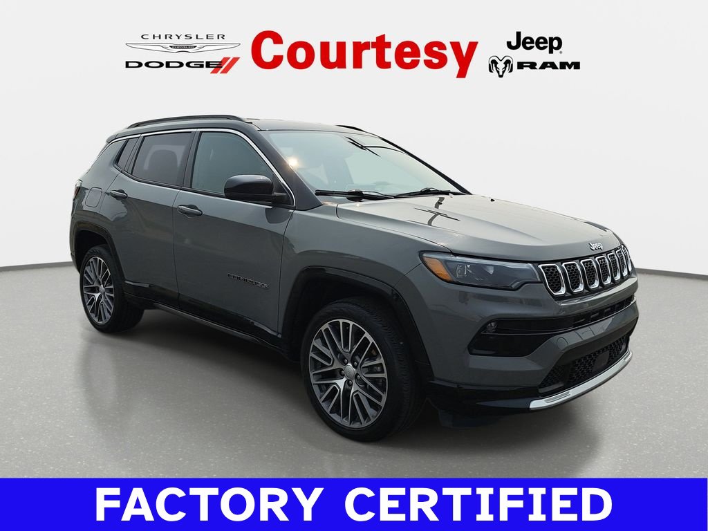 Certified 2023 Jeep Compass Limited w/ Elite Group