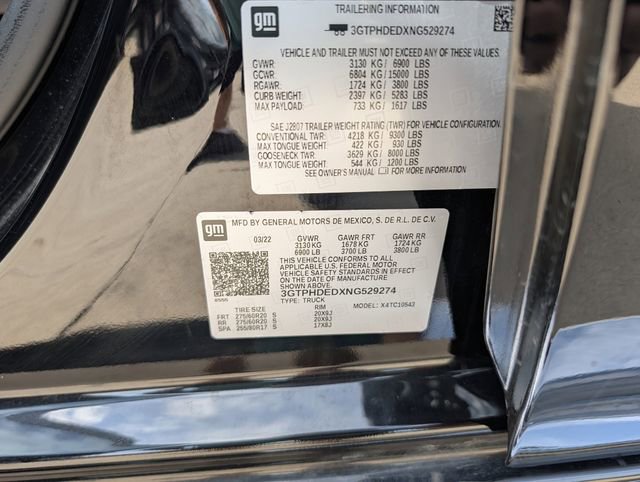 Used 2022 GMC Sierra 1500 SLT RWD image 37