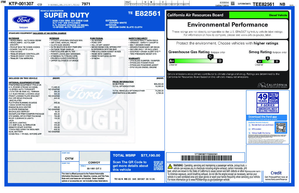 New 2026 Ford F350 XLT AWD/4WD image 30