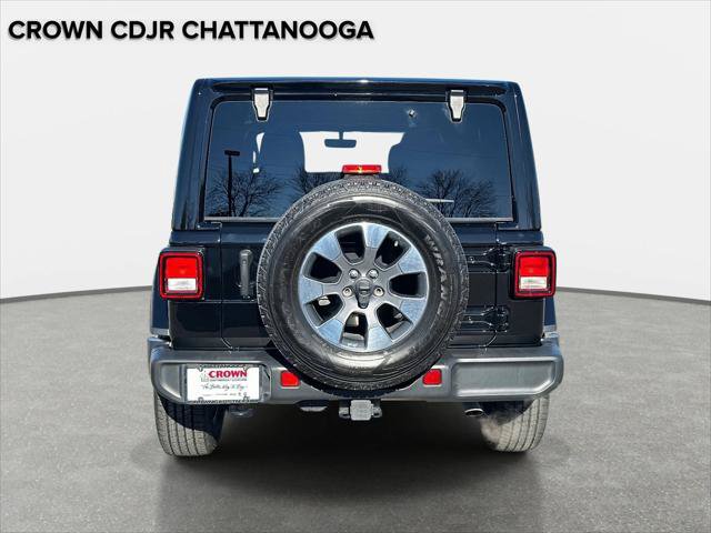 Certified 2023 Jeep Wrangler Unlimited Sahara w/ Cold Weather Group AWD/4WD image 6