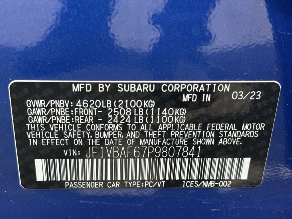 Used 2023 Subaru WRX Premium AWD/4WD image 35