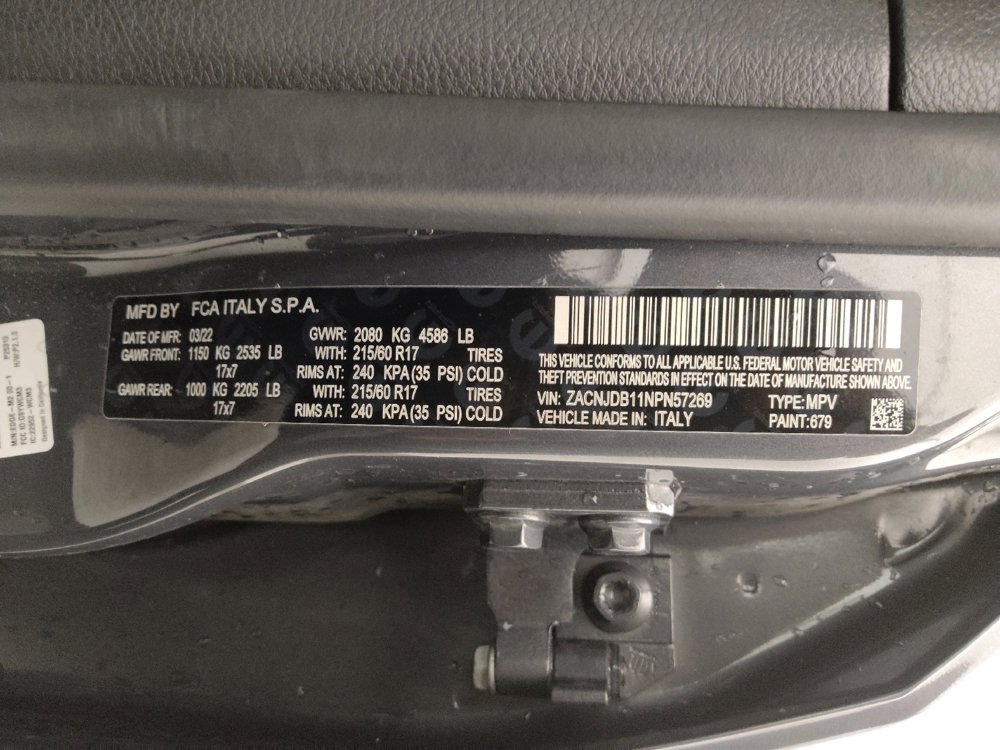 Used 2022 Jeep Renegade Latitude w/ Sun/Sound Group image 33