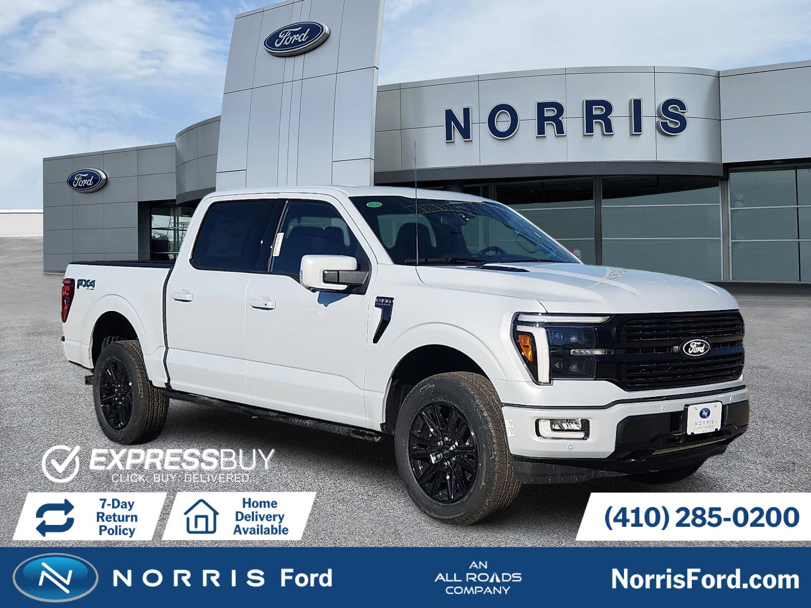 New 2025 Ford F150 Platinum w/ FX4 Off-Road Package image 1