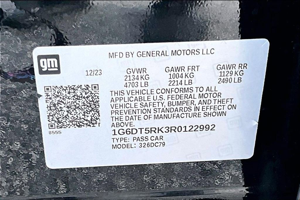 Certified 2024 Cadillac CT5 Premium Luxury w/ Climate Package image 19