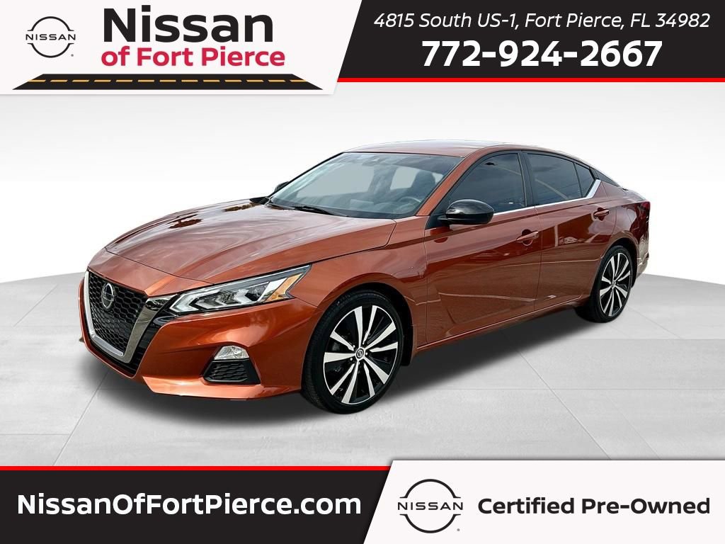 Certified 2021 Nissan Altima 2.5 SR FWD image 1