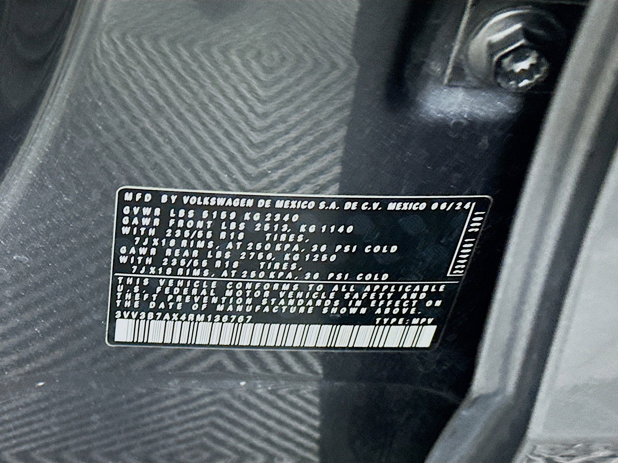 Used 2024 Volkswagen Tiguan Wolfsburg Edition image 12