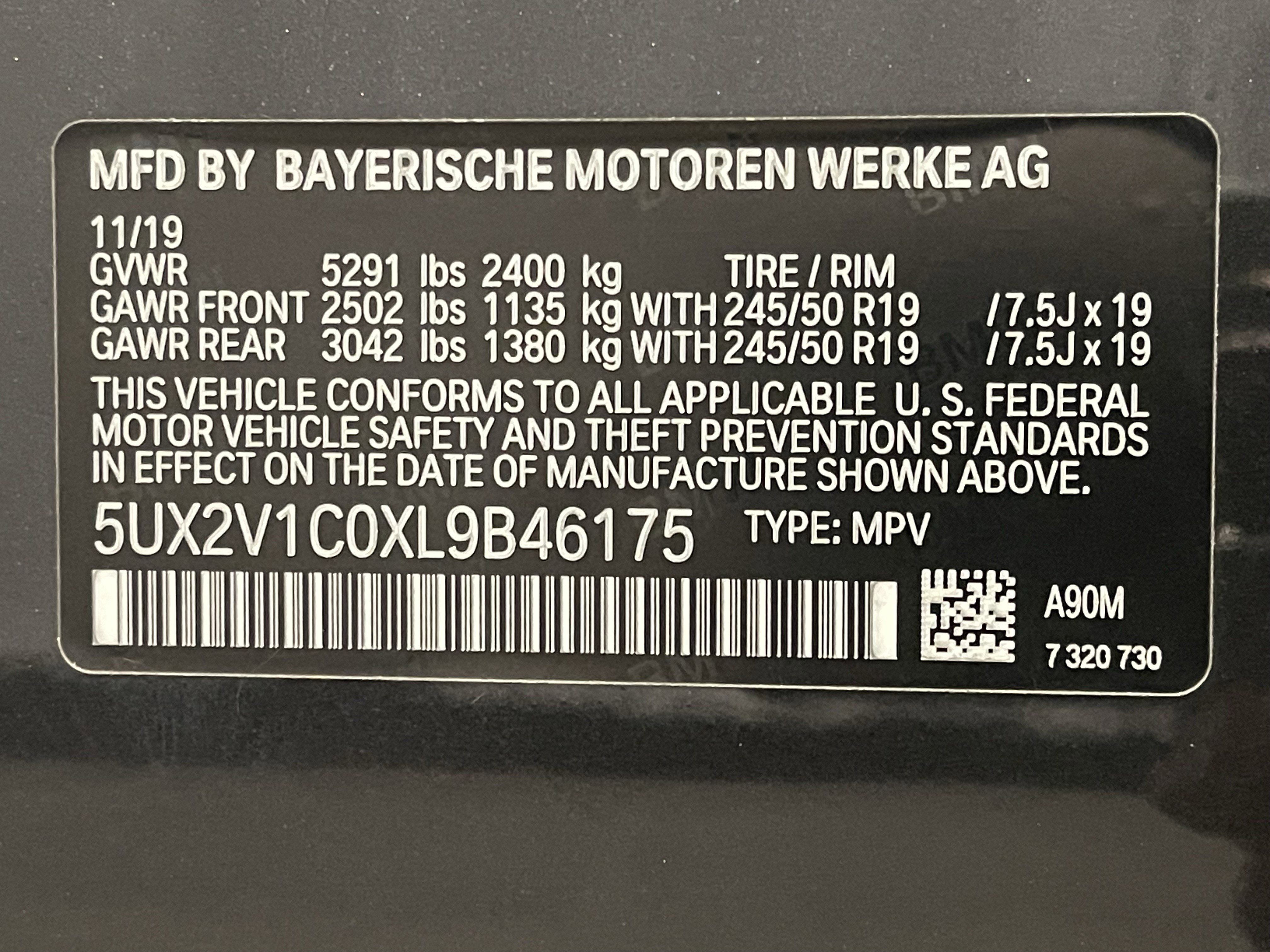 Used 2020 BMW X4 xDrive30i w/ Convenience Package image 25