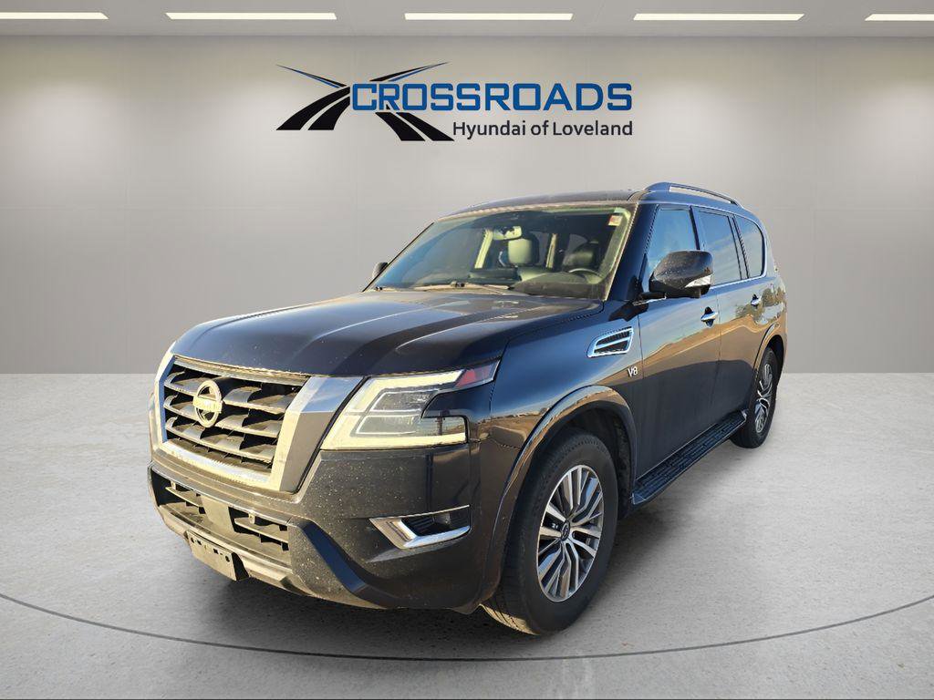 Used 2021 Nissan Armada SL w/ Captain's Chairs Package