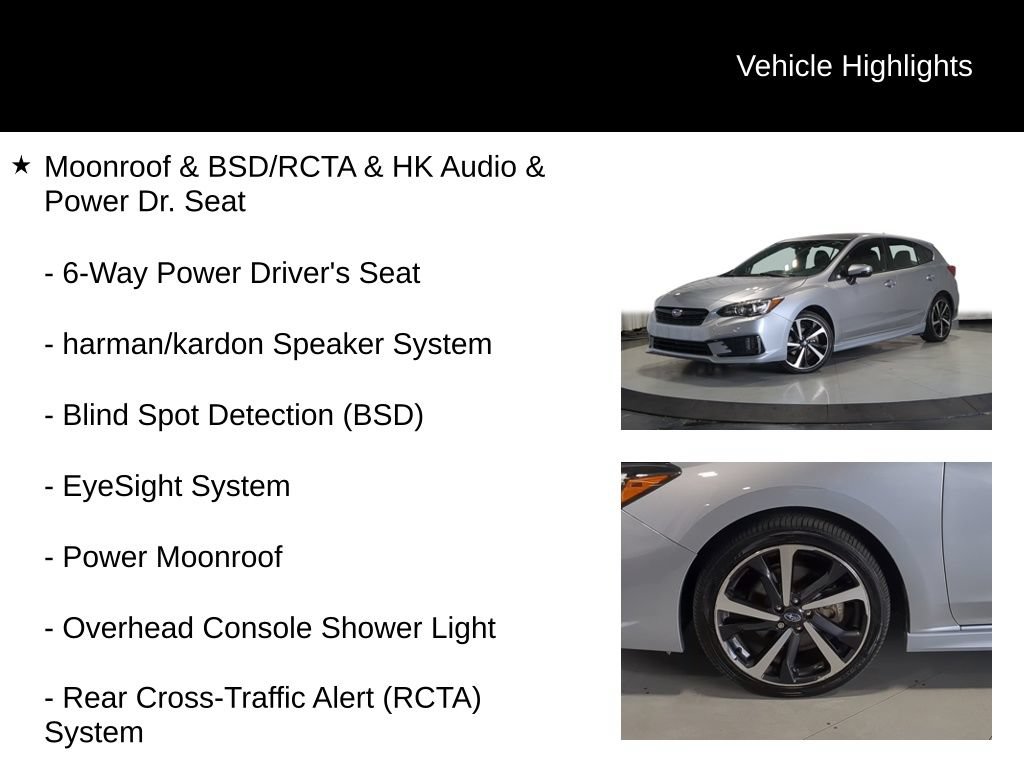 Used 2022 Subaru Impreza 2.0i Sport AWD/4WD image 7
