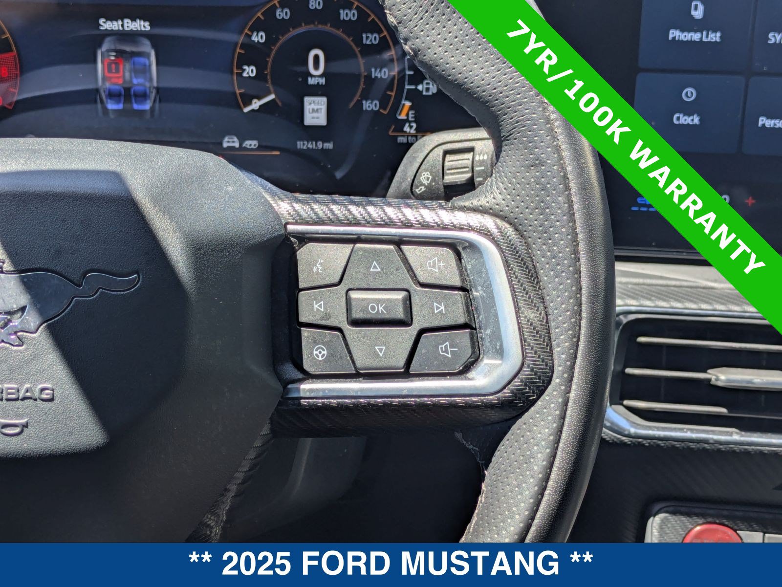 Certified 2025 Ford Mustang GT Premium w/ GT Performance Package RWD image 20