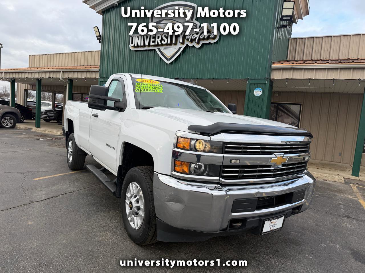 Used 2016 Chevrolet Silverado 2500 W/T w/ WT Fleet Convenience Package