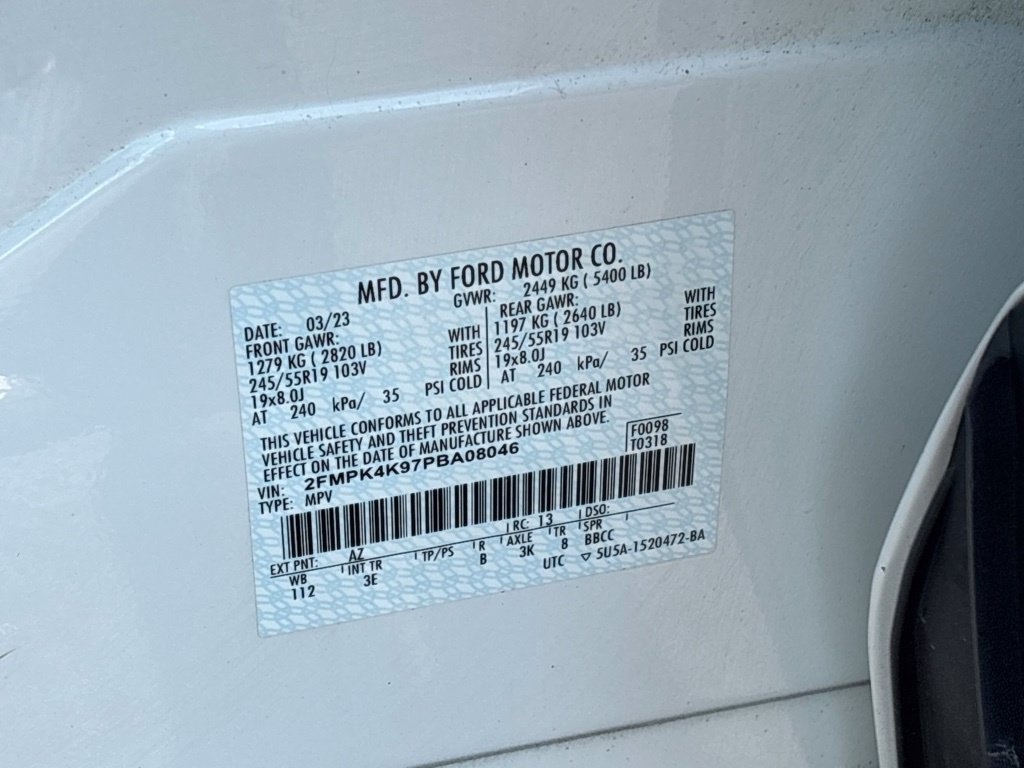 Used 2023 Ford Edge Titanium AWD/4WD image 11