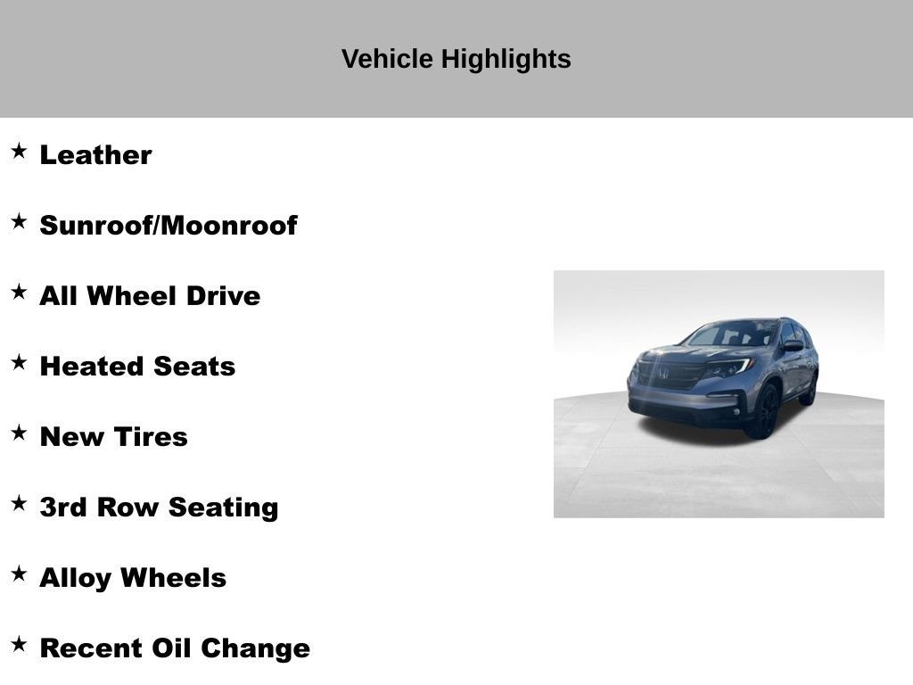 Used 2022 Honda Pilot Special Edition image 9