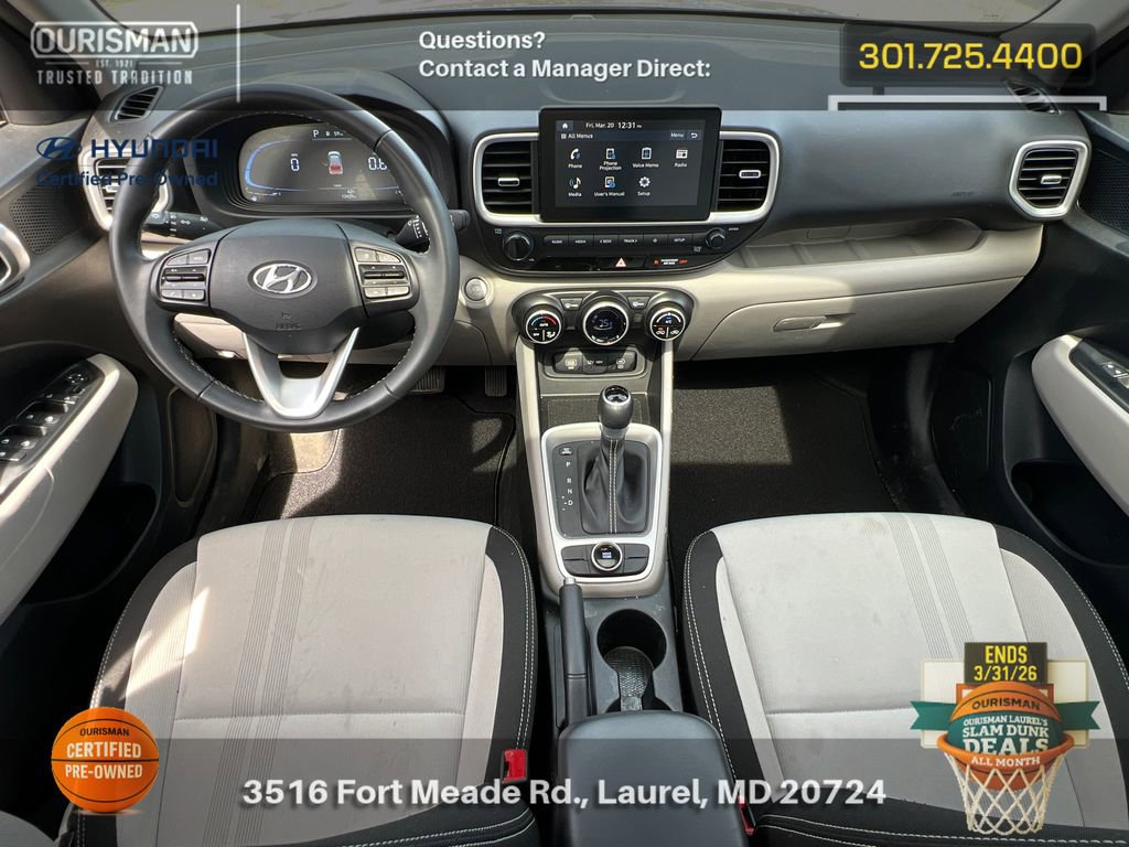 Certified 2025 Hyundai Venue SEL image 14