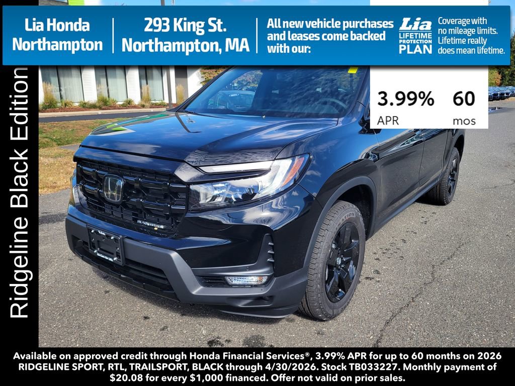 New 2026 Honda Ridgeline Black Edition image 9