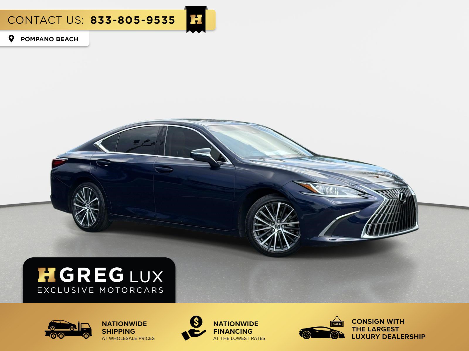 Used 2022 Lexus ES 350 w/ Premium Package FWD image 1