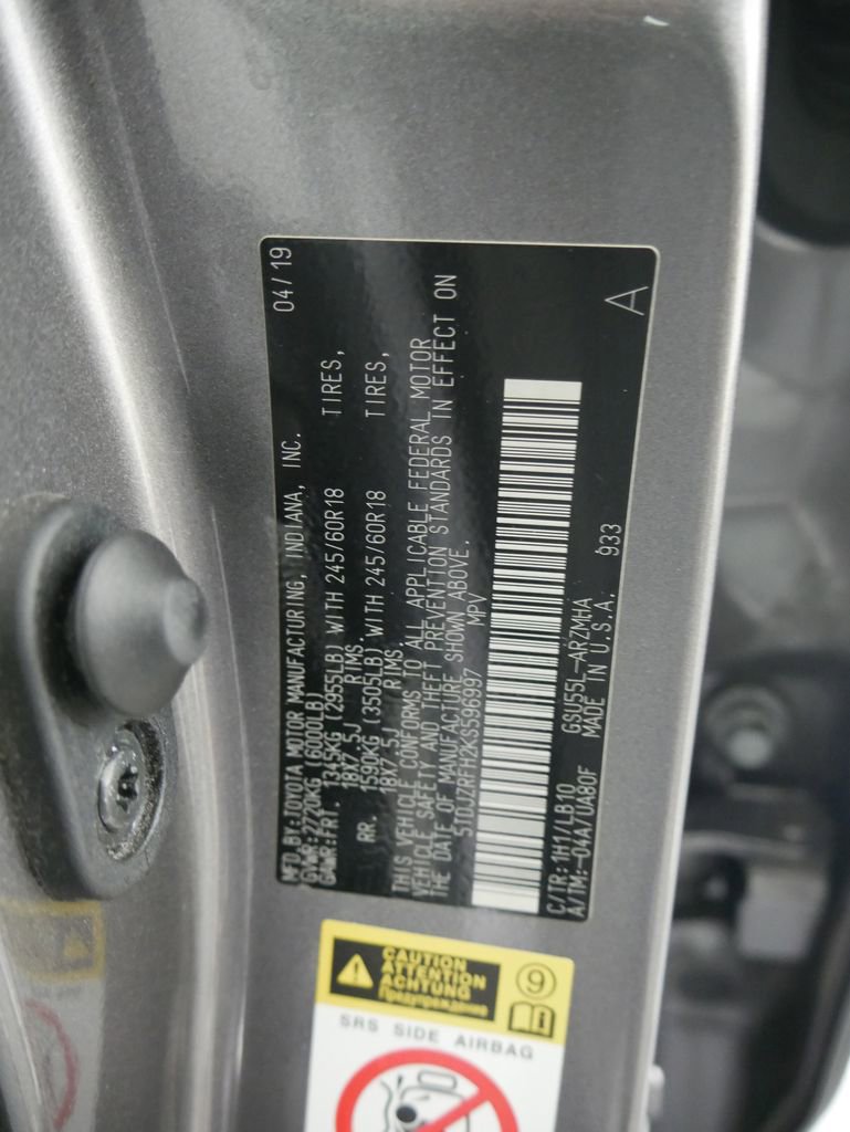 Used 2019 Toyota Highlander XLE image 19