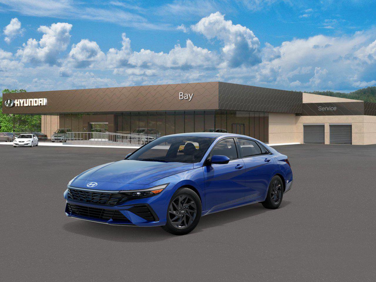 New 2026 Hyundai Elantra Blue