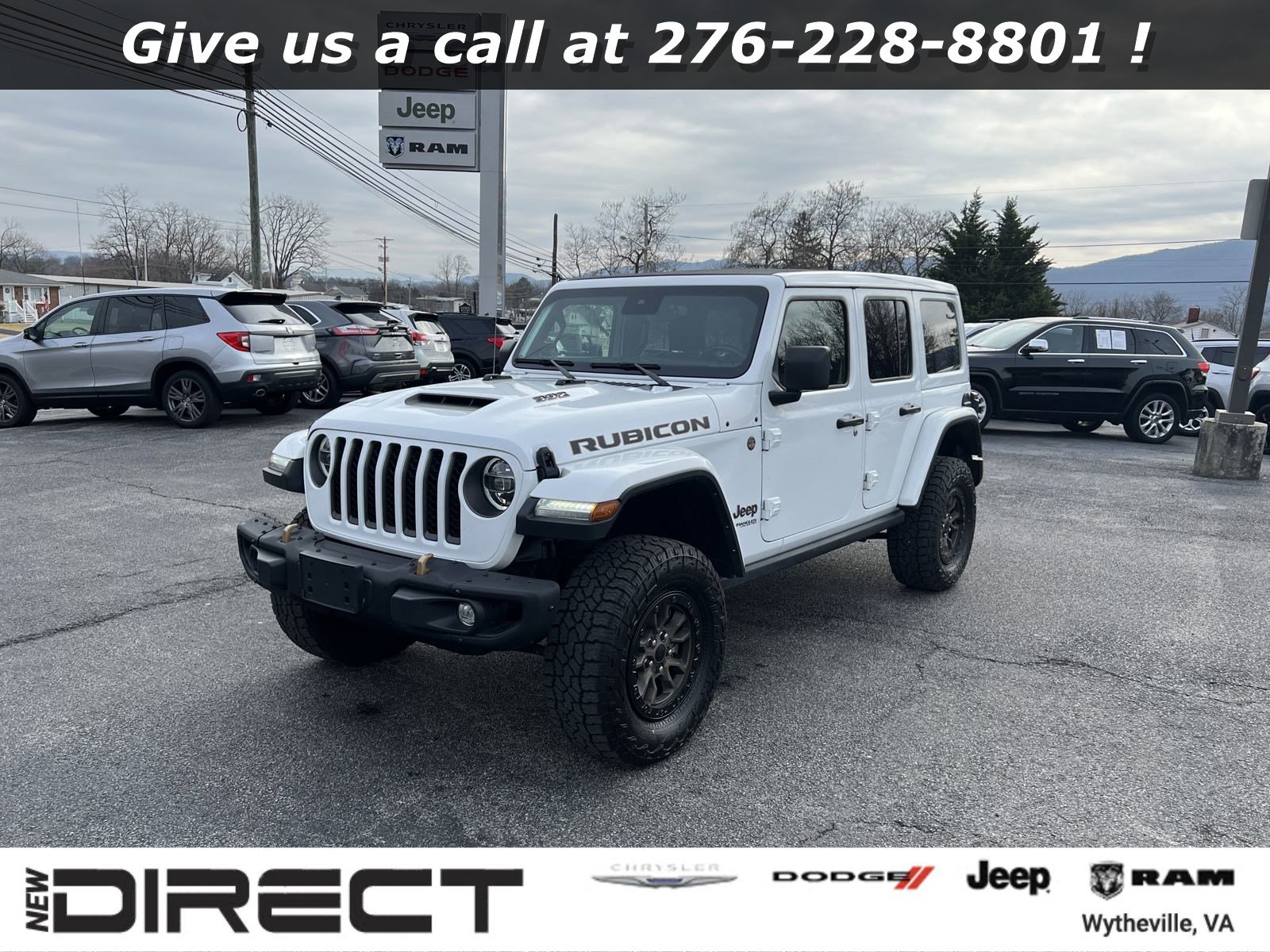 Used 2022 Jeep Wrangler Unlimited Rubicon w/ Trailer Tow Package