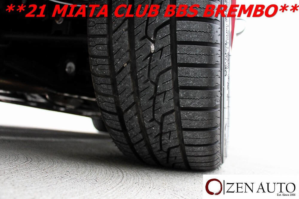 Used 2021 MAZDA MX-5 Miata Club w/ Brembo/BBS Recaro Package image 48