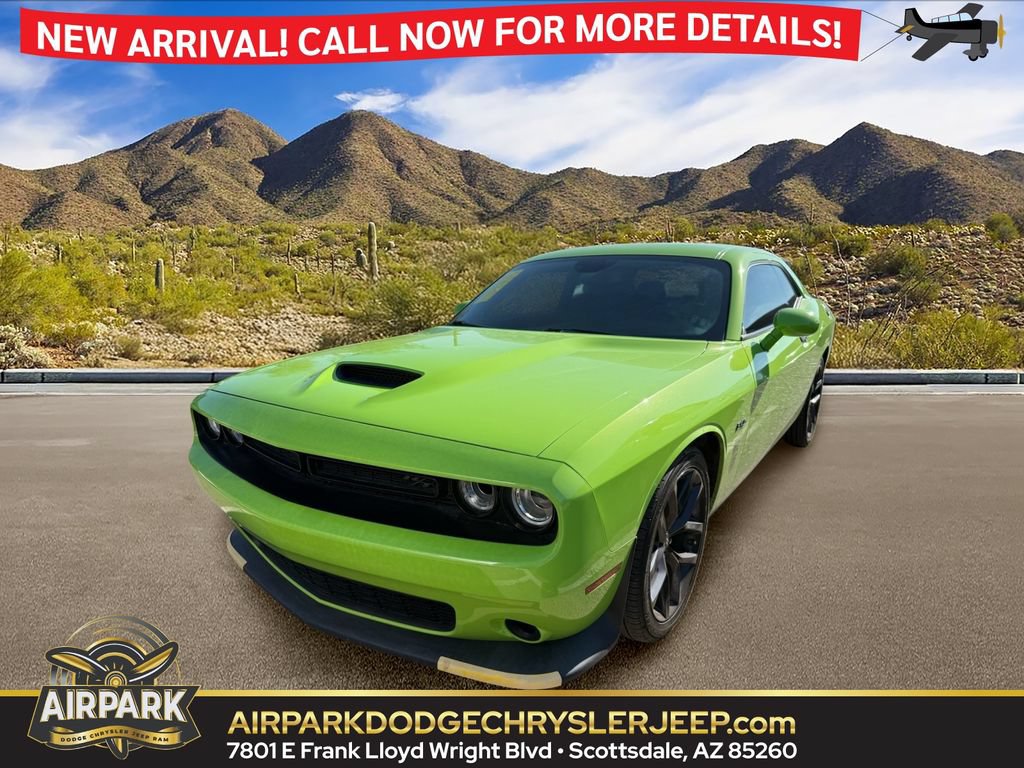Used 2023 Dodge Challenger R/T w/ Blacktop Package RWD image 1
