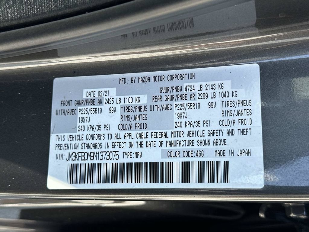 Certified 2021 MAZDA CX-5 Grand Touring AWD/4WD image 32