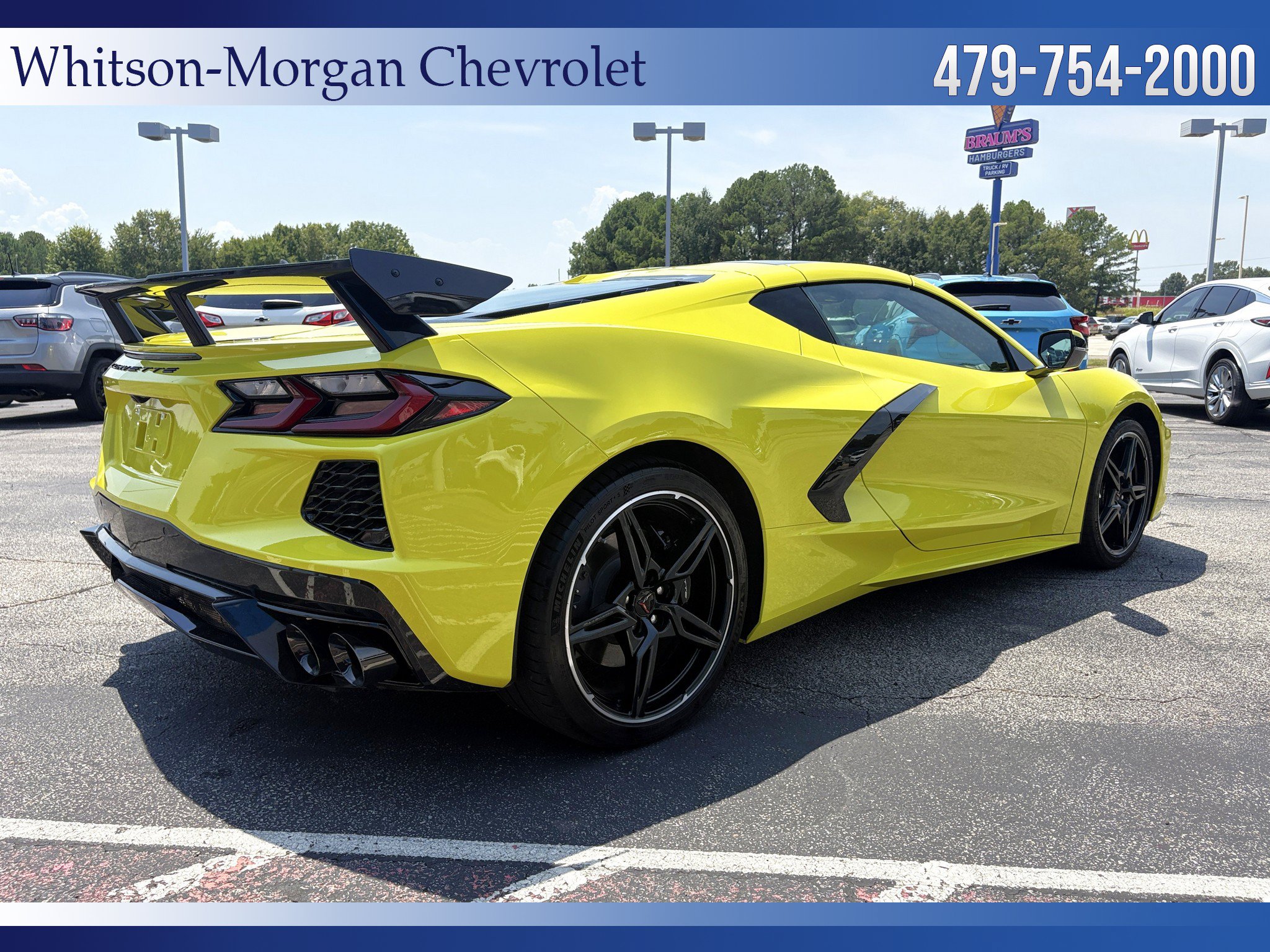 Used 2020 Chevrolet Corvette Stingray Preferred Cpe w/ 2LT Preferred Equipment Group RWD image 7