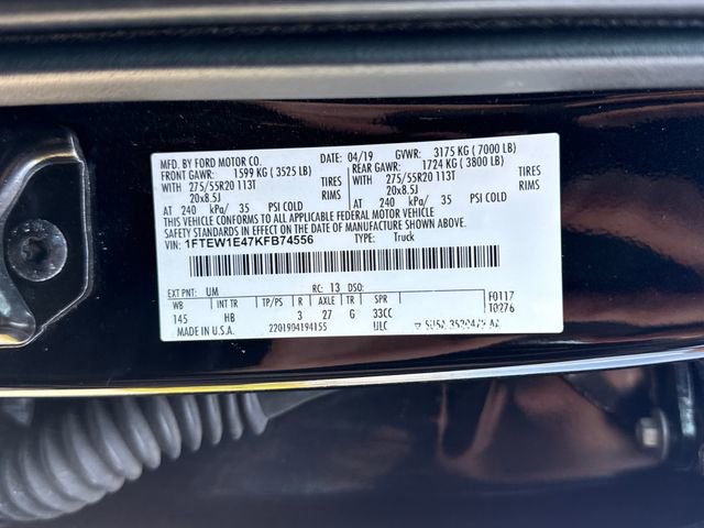 Used 2019 Ford F150 Lariat w/ Equipment Group 502A Luxury AWD/4WD image 23
