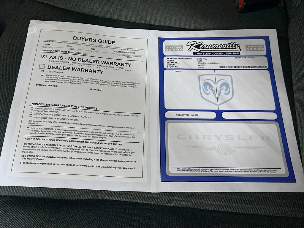 Used 2022 RAM 2500 Tradesman image 37