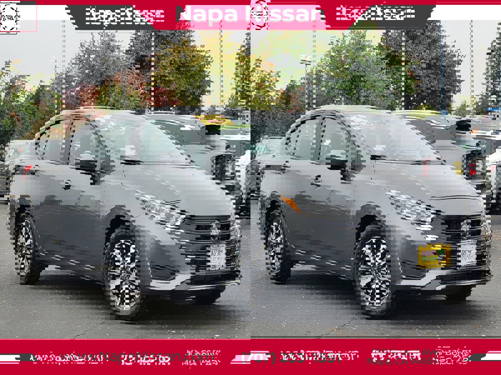 New 2025 Nissan Versa SV w/ Trunk Package image 1