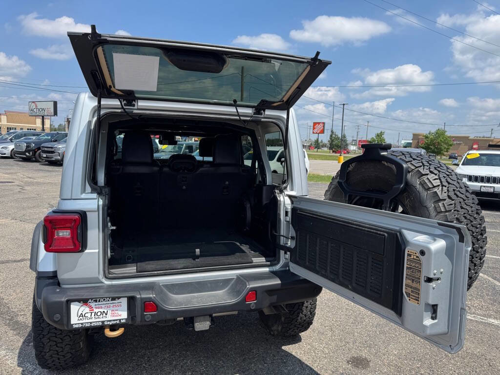 Used 2023 Jeep Wrangler Unlimited Rubicon 392 w/ Xtreme Recon 35" Tire Package AWD/4WD image 47