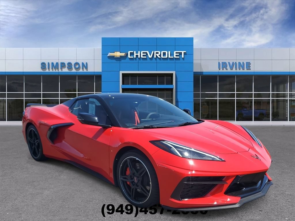 Used 2023 Chevrolet Corvette Stingray Premium Conv w/ Z51 Performance Package RWD image 2