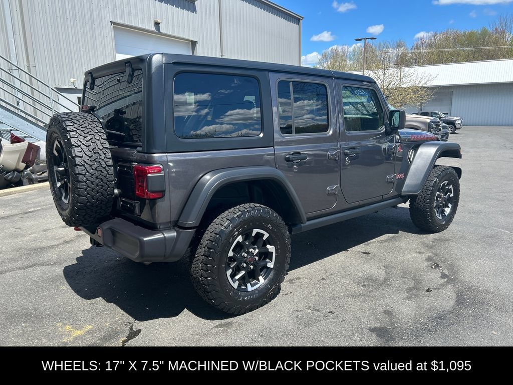 Certified 2025 Jeep Wrangler Unlimited Rubicon AWD/4WD image 4