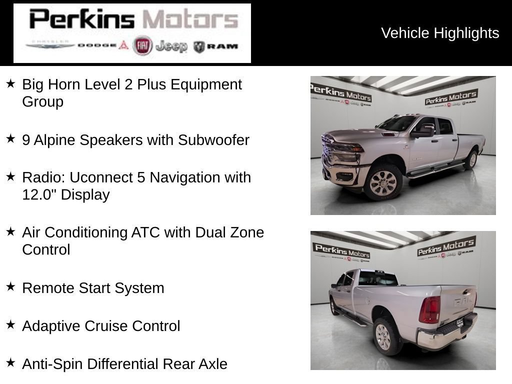 New 2026 RAM 2500 Big Horn AWD/4WD image 4