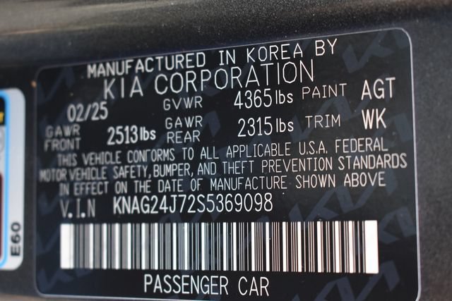 Certified 2025 Kia K5 LXS FWD image 15
