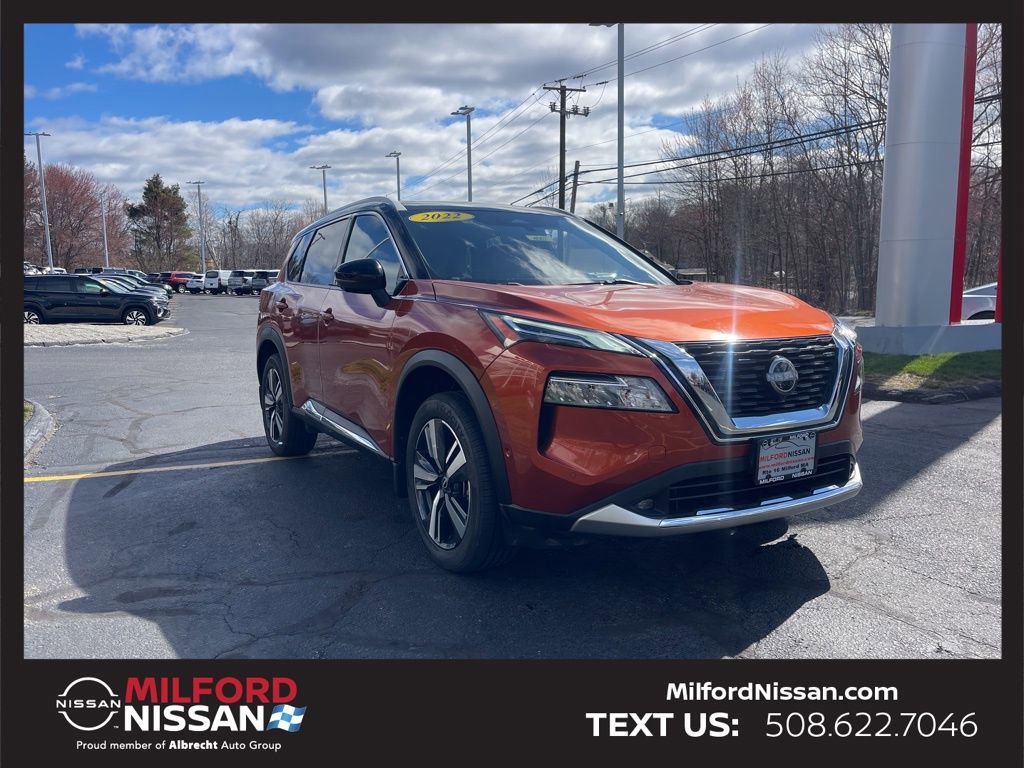 Certified 2022 Nissan Rogue Platinum w/ Head-Up Display Package image 8