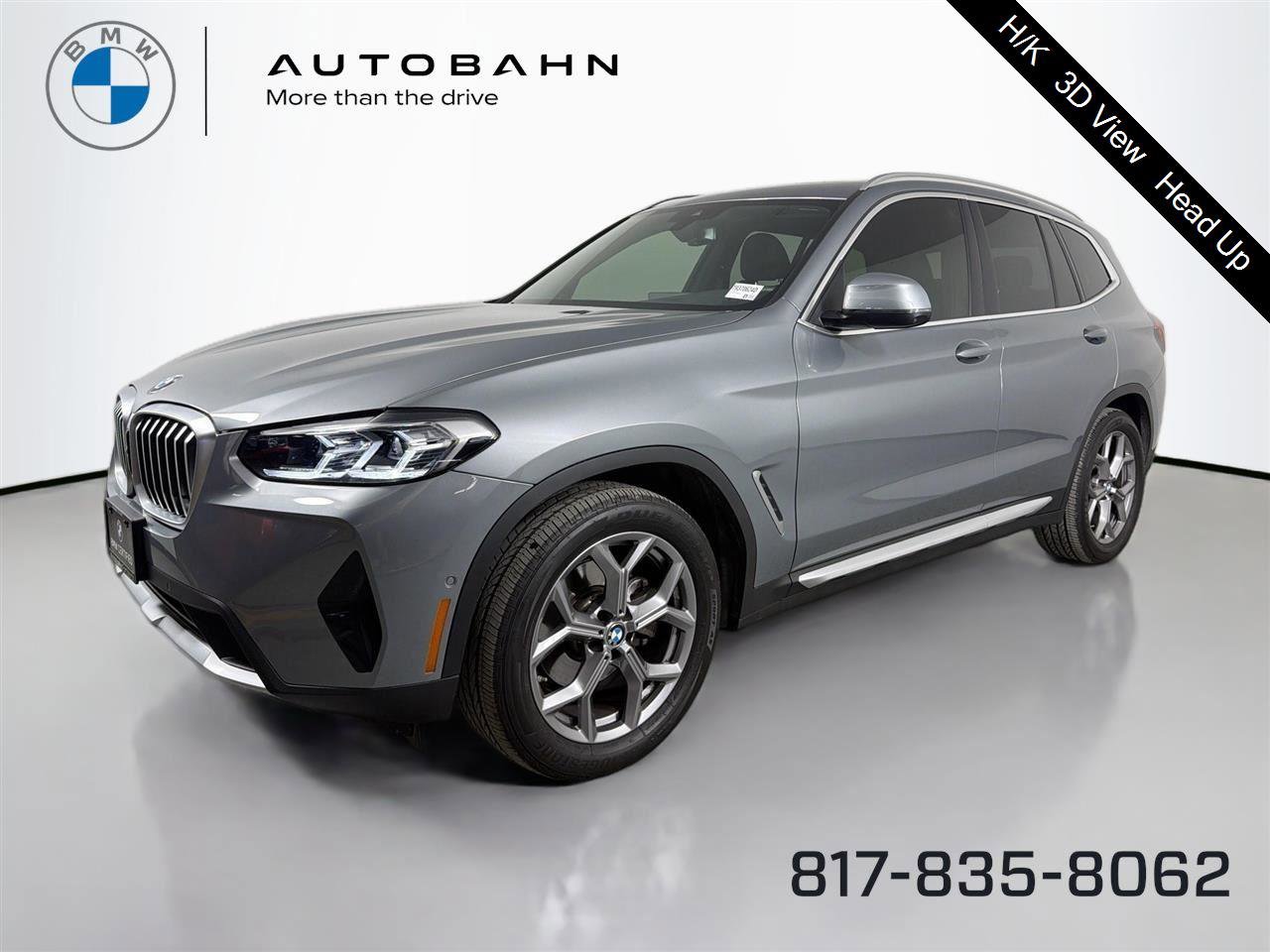 Certified 2024 BMW X3 sDrive30i w/ Premium Package RWD image 1