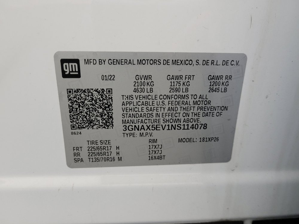 Used 2022 Chevrolet Equinox LS AWD/4WD image 33
