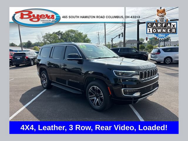Used 2024 Jeep Wagoneer Series II w/ Rear Seat Video Group 1