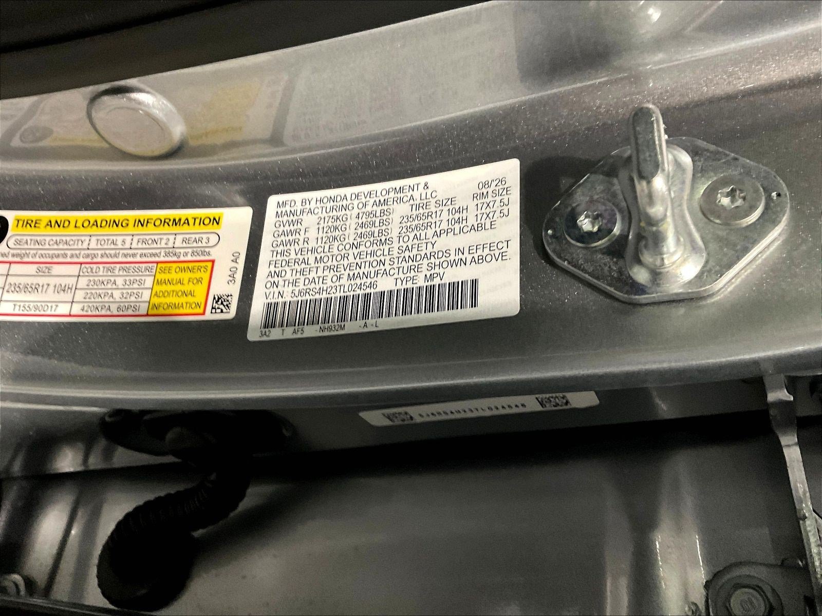 New 2026 Honda CR-V LX image 21