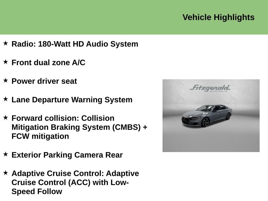 Used 2022 Honda Accord Sport image 9