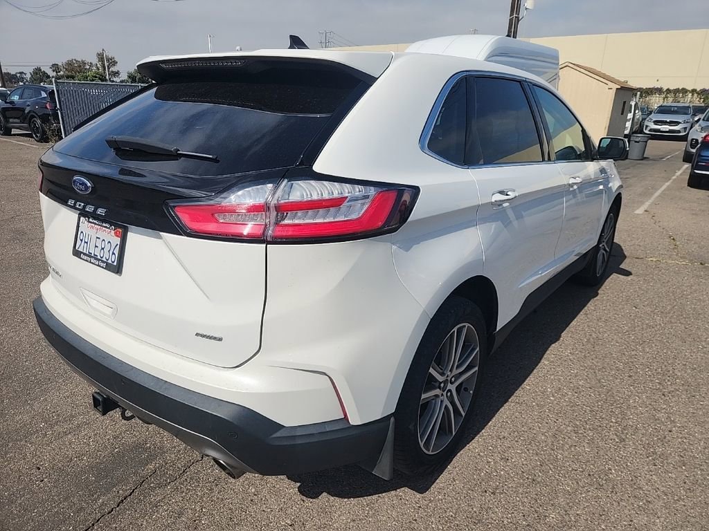 Used 2023 Ford Edge Titanium w/ Class II Trailer Tow Package AWD/4WD image 13